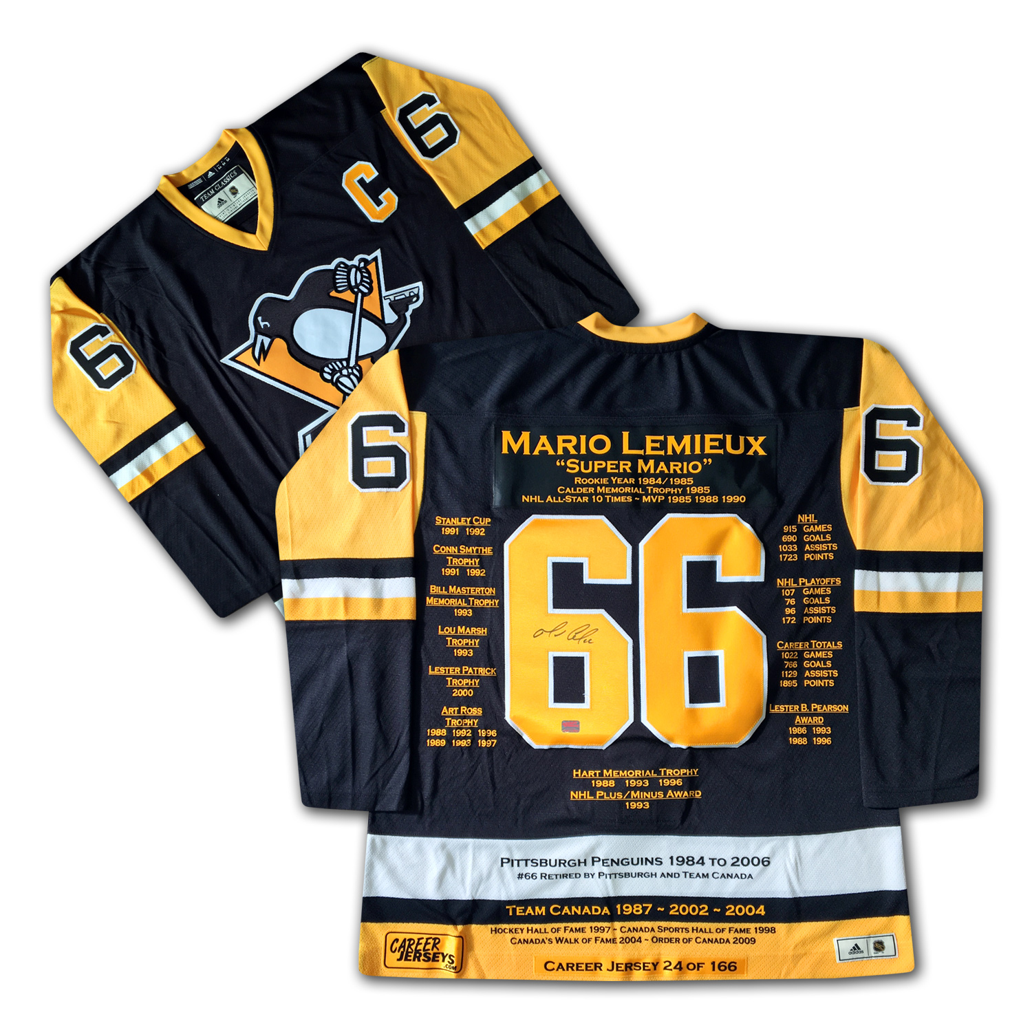 mario lemieux jersey